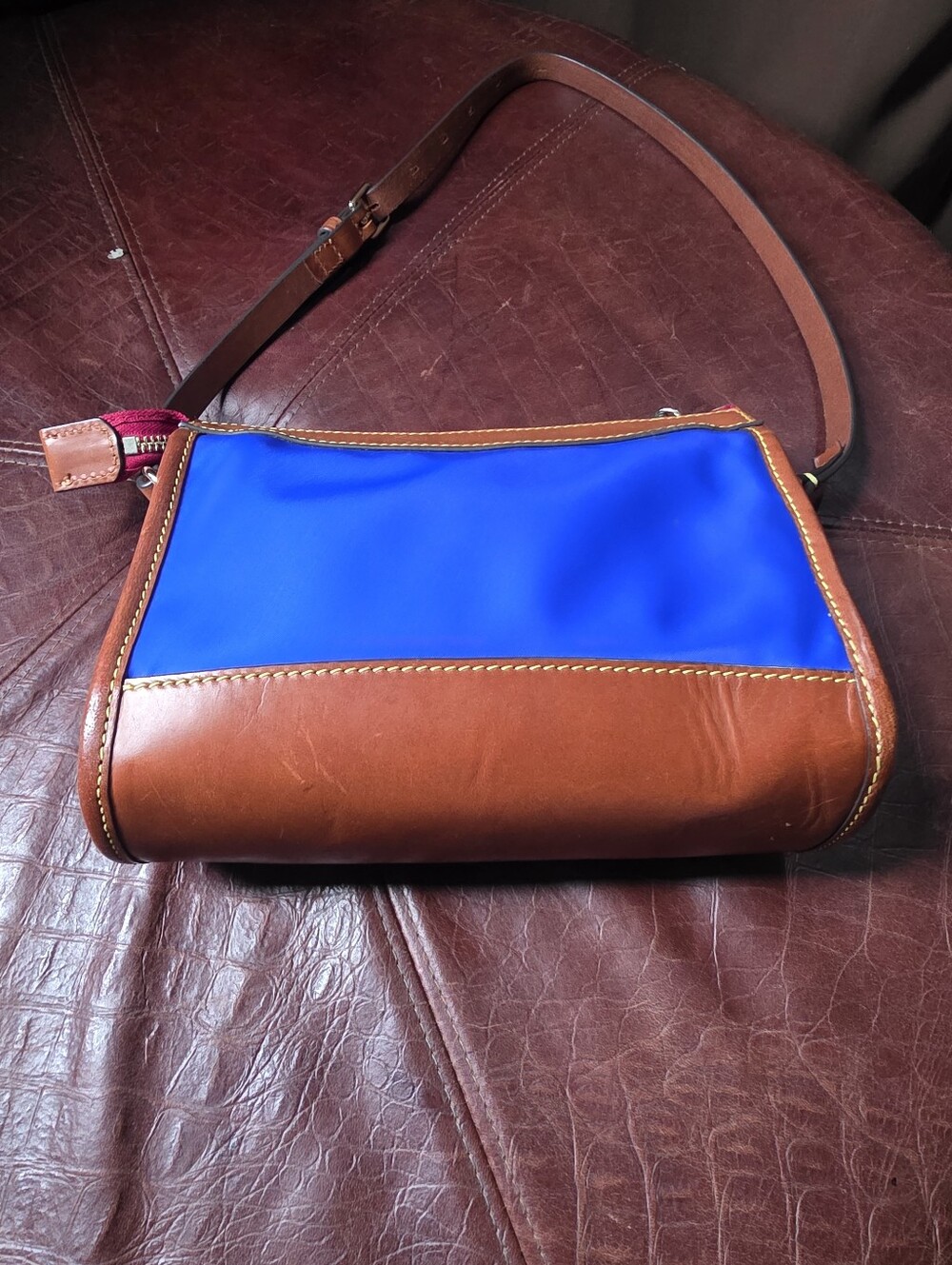 Dooney&Bourke Nylon And Vechetta Leather Bag